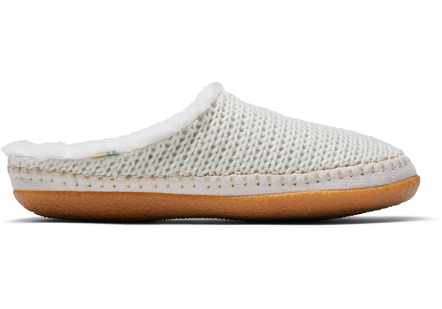 Toms Ivy Sweater Knit - Womens Slippers - Beige - NZ - 704283QIL